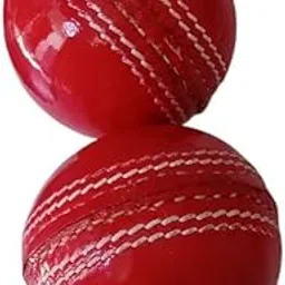 SNEHA HANDICRAFT Stylish Cricket Red Leather Ball, Traditional White Seam, Pack of 2-image-30