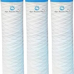 AQUA REMEDIES PLUS 9 Inch PP Yarn Wound Threaded Pre Filter Cartridge (Pack of 3)-picture-10