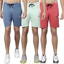mack jonney Regular fit Cotton Shorts for Men (Pack of 3)-D11_BLK_ANT_MLG_03-P-picture-25