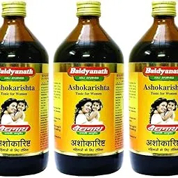 Baidyanath Asli Ayurved Ashokarishta Asava Liquid I Ayurvedic Menstrual Cycle I 450 Ml(Pack Of 3)-picture-15