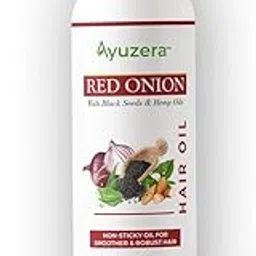 Ayuzera Red Onion Black Seed Hair Oil | Regrowth | Hairfall | Shiny and strong Hair Growth (100ml, Pack of 1)-picture-26