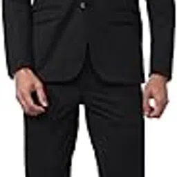 Men's Polyester Blend Two Piece Suit-image-27