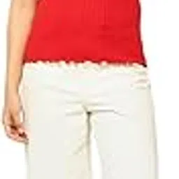 only Women's Solid Regular Fit T-Shirt image 1