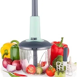 Multipurpose Kitchen Food Vegetable Processor Mini Blender Preparation Capsule Cutter Quatre Mini Electric Multipurpose Food Chopper (6 Blead Chooper)-picture-22