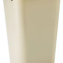 Rubbermaid Commercial 295700Bg Deskside Plastic Wastebasket Rectangular 10 1/4 Gal Beige-picture-33