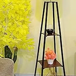 BRIGHTEN DECOR Floor Lamp, Modern Standing Lamp for Living Room, Shelf lamp for Bedroom, Jute Shade, Decoration lamp-image-25