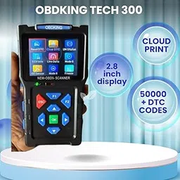OBDKING 300 Tech Series OBD Scanner – Best Diagnostic Tool for BS6 Bikes | Advanced Than V311 & V519 OBD Scanner | 11 Pin Cable Compatible-image-1