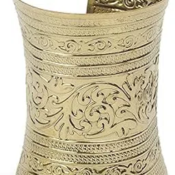shining diva fashion Carved Metal Stylish Cuff Bracelet for Girls and Women (rrr4692b)-picture-33