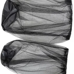 JAZZY PEARLS® 5x2Pcs Head Net Mesh High Visibility Comfortable Fishing Cap Face Neck Netting Universal Black-Sporting Goods-Outdoor Sports-Camping & Hiking-Emergency Gear-Insect Nets & Repellents-image-48