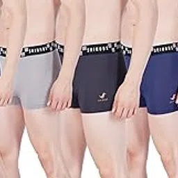 Men's 95% Micro Modal,5% Elastane Solid Trunk | Soft & Breathable Underwear for Men | Multipack Men Underwear (Pack of 5)-image-91