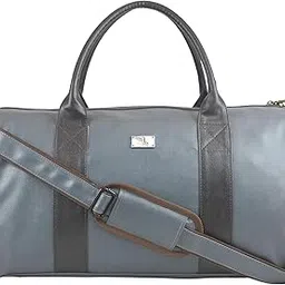 ligo Classic Trail Duffle Bag for Travel | 45 Liter Luggage Duffel for Men and Women (Grey)-picture-35