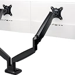 Kensington SmartFit One-Touch Height Adjustable Dual Monitor Arm - Black (K59601WW)-picture-18