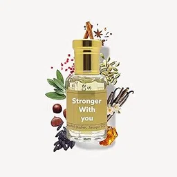 Ali Perfumes Stronger With You Attar for Men and Women | Pink Pepper, Cinnamon, Chestnut, Vanilla & Tonka Bean | Warm, Spicy & Long-Lasting | Non-Alcoholic Roll-On Attar | 6ML and 12ML Pack (12 ML)-picture-43