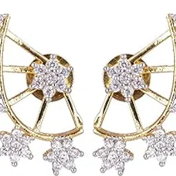 jdx Attractive Designer American Diamond Earring Set for Women and Girls (1002)…-picture-15