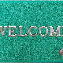 Kuber Industries PVC Anti Skid Welcome Door Mat (Green) -CTLTC011175, Rectangular, 58x38 cm-picture-17