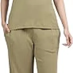 twin birds Women Cotton Co-ords Set | Relaxed fit Nightwear Set | Textured Loungewear-picture-11