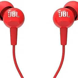 (Renewed) JBL C100Si Wired On Ear Headphone with Mic (Red)-picture-27