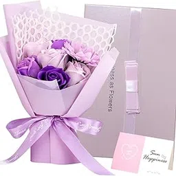 BNF®Scented Soap Roses Bouquet for Her Handmade Anniversary Gift for Women's Day|Home & Garden |Home Décor|Floral Décor-picture-28