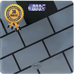 Pigeon Iris Weighing Machine for Body Weight Machine| Digital Bathroom Scale for Weight Measurement| Weighing Scale with LCD Display| 36 Months Warranty, Black, 180 Kg-picture-23