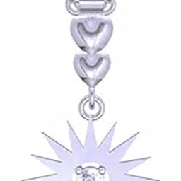 kanak Jewels Heart Solitaire Beautiful Designed Pendant for Everyone KJPR21-picture-38