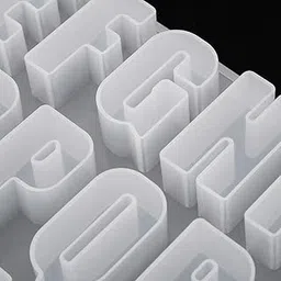 2 Pack Silicone 3 inch Each Alphabet 25 Extra Deep Moulds for Epoxy Resin, DIY Bold Letters, Custom Art, Crafting Set-picture-29
