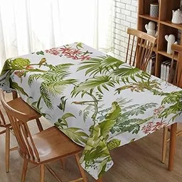 Tropical Plants Crane Printed Tablecloths Waterproof Polyester 140 * 260Cm F|Home & Garden|Kitchen Dining & Bar|Linens & Textiles|Tablecloths-picture-47