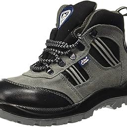 allen cooper 1157 | Grey Suede Leather Upper, High Ankle Grey Spacer Lining Safety Shoe | Steel Toe (8)-picture-43