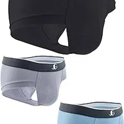juari be a gentleman Men's 3-Pack Lycra Briefs – Breathable, Moisture-Wicking, Comfort Waistband-picture-35