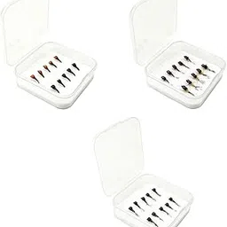 UJEAVETTE 10x Fly Fishing Lures Lightweight Artificial Baits for Sunfish Trout Crappie Style A-picture-19