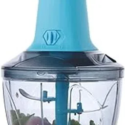 Kiran Kitchenware Crystal 800ml Hand Press Fruit and Vegetable Push Chopper/Cutter for Kitchen, Surgical Steel Blades, ABS Body-image-35