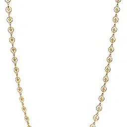18K MICRO PLATED Golden Neck Chain For Boys & Mens |Gold Plated |Interlink Neck |Necklace Chains|Locket|Fancy Design-image-64