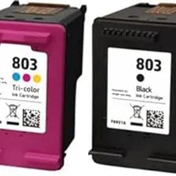 Kavyatech 803 Black & Tricolor Ink Cartridge Combo Pack (Black + Tri Color) Compatible with HP 803, DeskJet 1112, 1111, 2131, 2132-picture-10