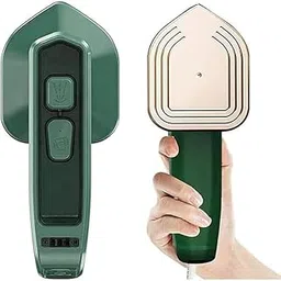 GOPINATH ECOM Portable Handheld Steam Iron Mini Travel Fabric Garment Steamer Lightweight Titanium Soleplate Micro Steam Clothes Wrinkle Remover for Home Office-image-33