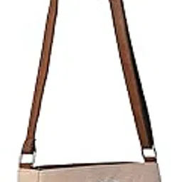 ensac Women's Premium Cotton/Full Sling Shoulder Bag | Ladies Purse Handbag | Special & Luxury Gift (SLING-U LEAF-DARK BROWN)-picture-36