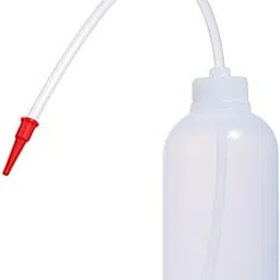 Laboratory Wash Bottle 1000ml | Squeeze Bottle with Angled Red Nozzle | LDPE Leak-Proof Dispensing Bottle for Labs, Cleaning & Industrial Use (Available in 250ml, 500ml, 1L) Pack of 1 - (1 LITER)-image-16