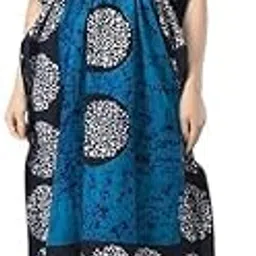 royal kurta Womens Cotton Caftan Nighty Multi Colored Batik Kaftan Maxi Dress/Beach Cover Ups-picture-55