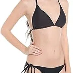 Women Lycra Blend 4 Way Beach Wear Full Coverage Bra & Panty Lingerie Set-picture-11