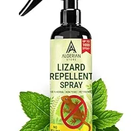 Algerian Store Herbal Lizard Repellent Spray | 100% Herbal & Natural Formula | Non-Toxic, Safe for Family | Lizard Trap | Repels Lizards from Home, Walls & Corners | 250ml (250 ml)-picture-18
