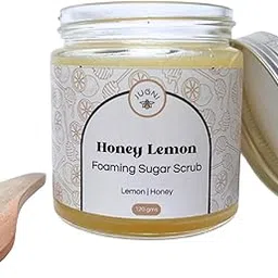 Jugni Honey Lemon Sugar Body Polish – Exfoliating, Hydrating & Cleansing -Plant-Based Scrub for Smooth, Glowing Skin – Ntural, Vegan, and Paraben-Free Skincare-picture-10