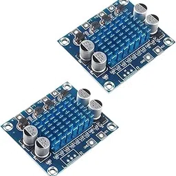 Hexonix XH-A232 TPA3110 30W+30W Dual-Channel Digital Audio Power Amplifier Board Stereo Class D for MP3 HW-404 DC 8-26V MP3 Amplifier Module - Pack of 2-image-1