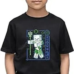 Kids T-Shirt for Boys & Girls | Gaming Graphic Cotton Tee | Regular Fit Round Collar | Ages 2–11 Years-picture-14