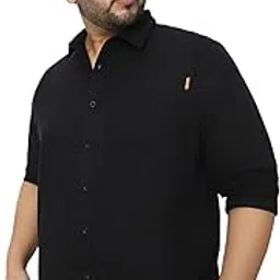 Men's Cotton Full Sleeve Regular Fit Casual Solid Shirt-image-57