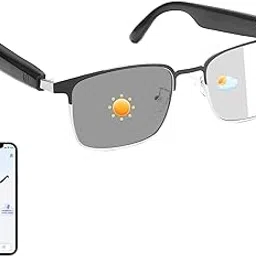 HAIXINDA Smart Glasses for Men & Women, Auto Power On/Off, UV400/Blue Light Protection, Bluetooth Eyewear for Indoor Outdoor-picture-29
