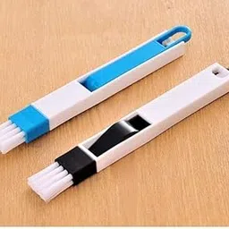 HOMEMIND Window Slot Cleaning Brush, Small 2 in 1 Dustpan and Brush,act and Convenient, Easy to Use, Easy to Clean The Dust in The Gap, Suitable foruters, Window Slots (Small)-image-26