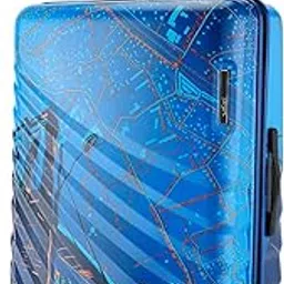 safari Select Brooklyn 66 Cms Check-in Trolley Bag Hard Case Polycarbonate 8 Wheels with 360 Degree Rotation, Recessed TSA Lock, Anti-Theft Zipper, Trolley Bags for Travel, Suitcase for Travel, Blue-picture-52