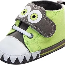 enakshi (label) Baby Boys Girls Shoes Sneakers Crib Prewalker Trainers 12-18Months Green|Clothing Shoes & Accessories | Baby & Toddler Clothing | Baby Shoes-picture-21