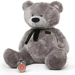 TOYFOREVER New Year Collection Classic ERO Fluffy Teddy Bear for Girls Birthday Gift for Kids (3 FEET, Grey)-image-13