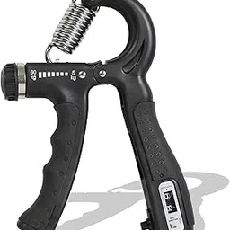 LOVOCAL Countable & Adjustable Hand Grip Strengthener Gripper for Men & Women Gym Workout Exercise Equipment to Use in Home Forearm Finger (5-60kgs) Weight Hight Quality | Hand Grip | Finger Exerciser-picture-11