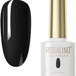 ROSALIND UV Gel Polish Soak Off 6ML from BELLE GAGA™ Pure Color Nail Gel Bright For Nail Art Design Need LED/UV Lamp to Cure (PX001)-picture-27