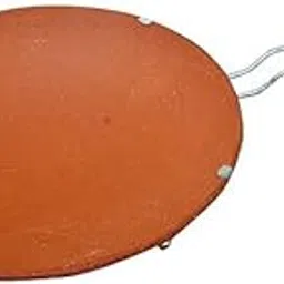 Clay Craft Mitti Ka Tawa | Handcrafted Natural Clay Tawa with Stand | Desi Tawa for Making Roti/Chapatti |for Home-picture-65